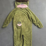 Dopamine-Boosting Monster Bodysuit for Kids, Brushed Fleece