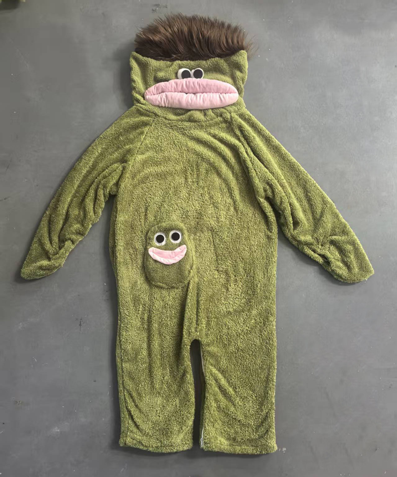 Dopamine-Boosting Monster Bodysuit for Kids, Brushed Fleece