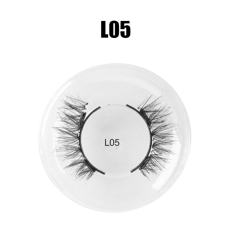 Magnetic false eyelashes set one pair magnetic magnet false eyelashes natural thick false eyelashes quantum eyelashes flatness