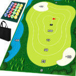 O1CN01tPzFZ31sJic8M6JL9_2214840605746-0-cib.jpg Improves Golf Practice with Flannel Hitting Mat & Balls Set