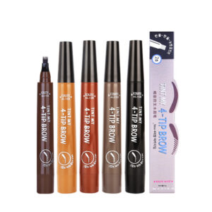 Waterproof Sweat-Proof Four-Pronged Liquid-Effect Eyebrow Pencil