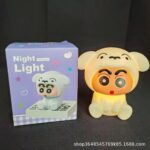 Adjustable Three-Level Vinyl Night Light for Bedside Soft Glow