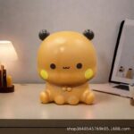 Adjustable Three-Level Vinyl Night Light for Bedside Soft Glow