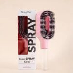 Factory direct stock of SprayHair spray comb, new cross-border product, one-click spray, anti-static, wet and dry dual-use hair smoothing comb.