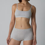 Cotton Bra Shorts, Cotton-Filled, Padded Bra for Women, Pure Cotton Shorts, Sports Bra Set