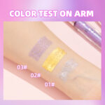 shining broken diamond waterproof Liquid Eyeshadow