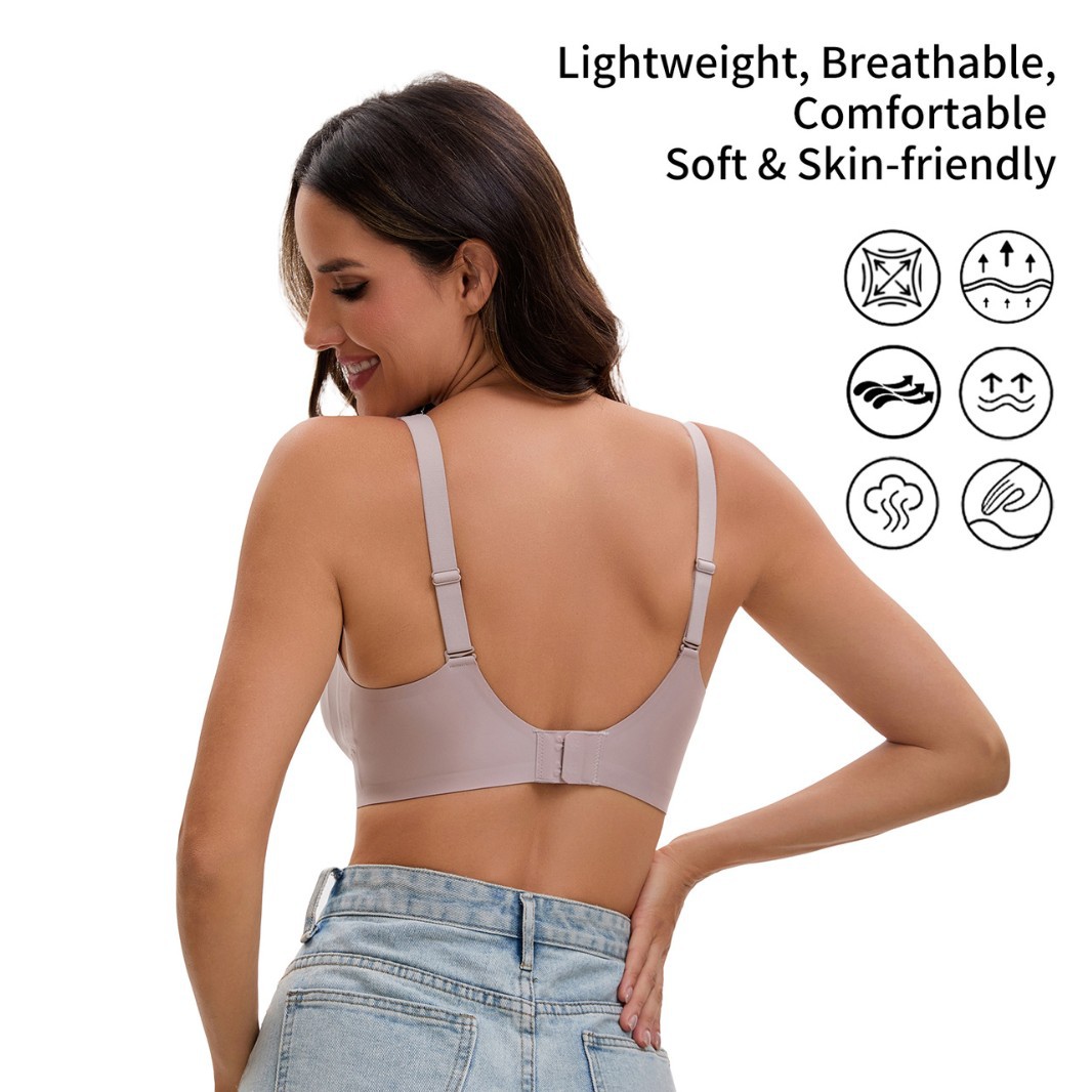 Seamless Wire-Free Full Cup Bra for Women, Comfort Fit