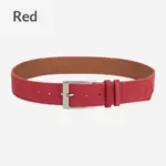 Wide Genuine Leather Waist Belt for Women, Retro Pin Buckle