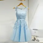 One-Shoulder Cocktail Dress for Engagement & Banquets