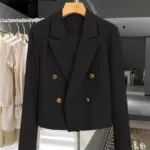00bf973c-dcef-40f0-9600-8a39a8422f78.webp Womens Retro Cropped Western Blazer with Button Details