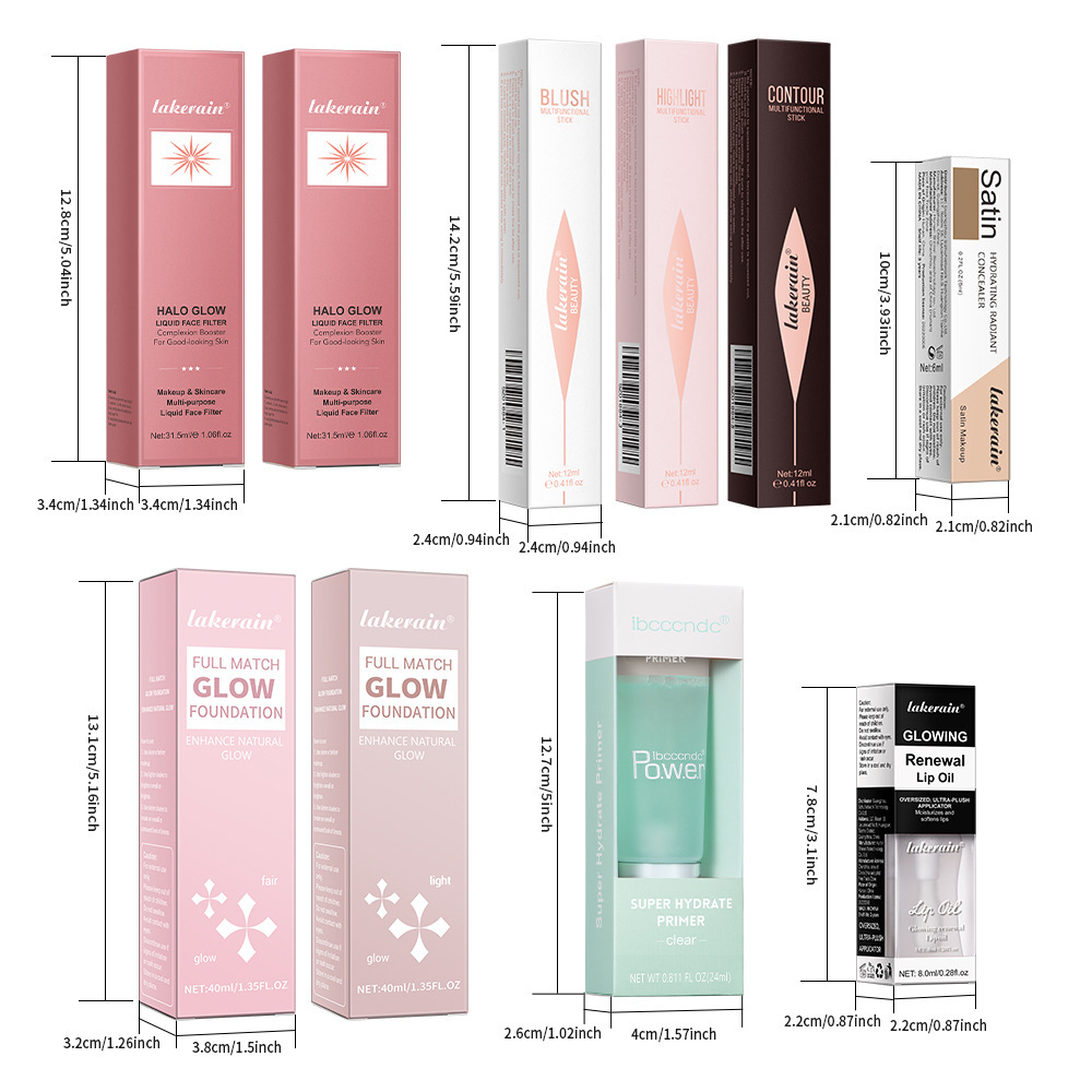 Universal Skin Facial Makeup Set - 2 Foreign Edition Options