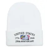 Marine Corps Pride Knitted Hat with Embroidered Eagle