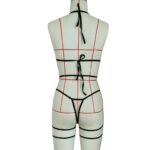 Sexy Lingerie Lace Hollow Sexy Lingerie Leg Straps Set
