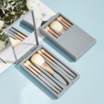 034722b0-654f-48da-9299-fb29a20013d3.jpg Mirror Travel Makeup Brush Set (5-Piece) with Brush Box