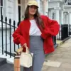 Warmth-Ready Wool-Look Coat for Women, Round Neck Warmth-Ready Wool-Look Coat for Women, Round Neck