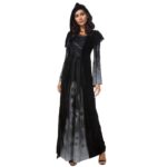 03b83b2c-3945-44da-b6d2-5fd0f1dd3704.jpg Skull Print Vampire Witch Dress Costume for Halloween - Long Skirt