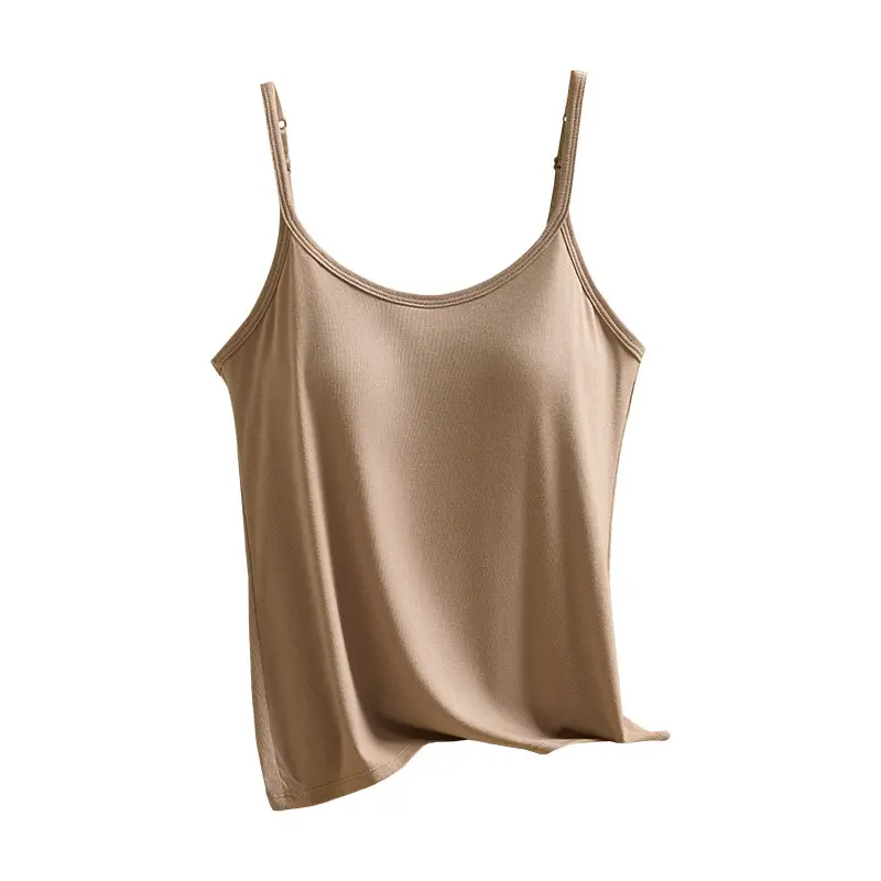 Adjustable Padded-Cup Tank Top Bra Base Layer for Women Adjustable Padded-Cup Tank Top Bra Base Layer for Women