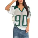 Women's Retro Casual Hollow-Out Preppy-Style Knitted Top