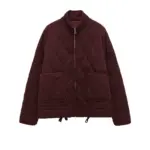 Warm Women’s Cotton Coat for Fall/Winter with Pockets