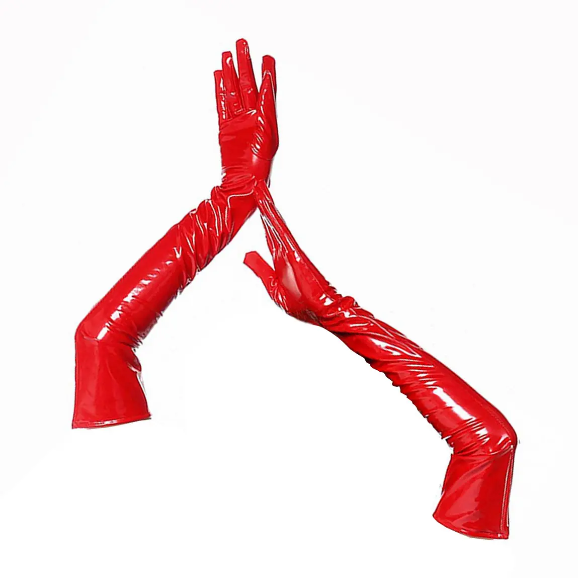 European And American Punk Hip Hop PU Gloves