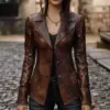 Chic Retro Cool Biker Leather Jacket Top Chic Retro Cool Biker Leather Jacket Top
