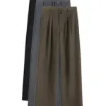 High Waist Wide Leg Pants For Women