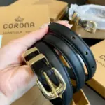 Adjustable Double-Sided Leather Belt for Daily Wear