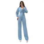 0db44e2b-5a13-44ea-b261-0612121ec26e.webp Elegant Commuter Jumpsuit with Pleated Long Sleeves & Zipper