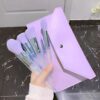 Soft Nylon Makeup Brush Set for Powder & Eyeshadow, 10 pcs + Bag Soft Nylon Makeup Brush Set for Powder & Eyeshadow, 10 pcs + Bag
