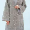 Stylish Casual And Elegant Floral Beaded Cardigan Stylish Casual And Elegant Floral Beaded Cardigan