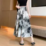 0e6b20ed-93da-4e7b-b1fd-1cf13ddf31a9.webp Women's Slim-fit Ink-wash Wide-leg Pants