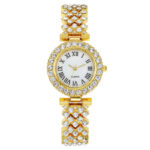 Fashion Business Versatile Diamond-studded Starry Sky Quartz Watch Bracelet For Women