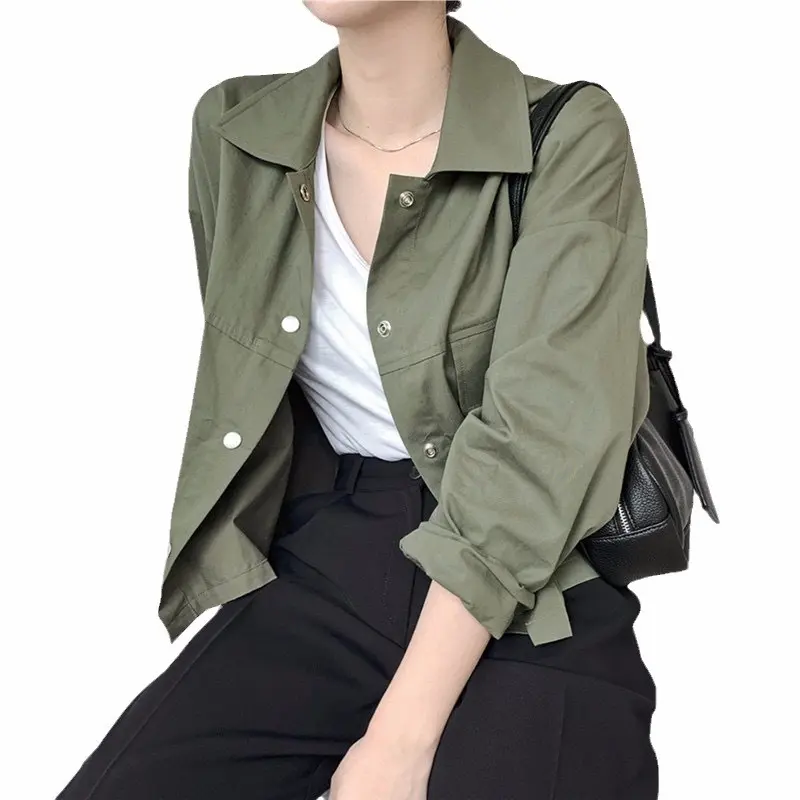 Niche Hong Kong-style Retro Chic Casual Workwear Jacket