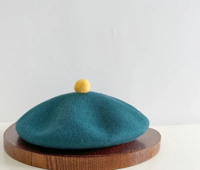 High-Quality Wool Beret Womens Wool Felt Painters Cap High-Quality Wool Beret Womens Wool Felt Painters Cap