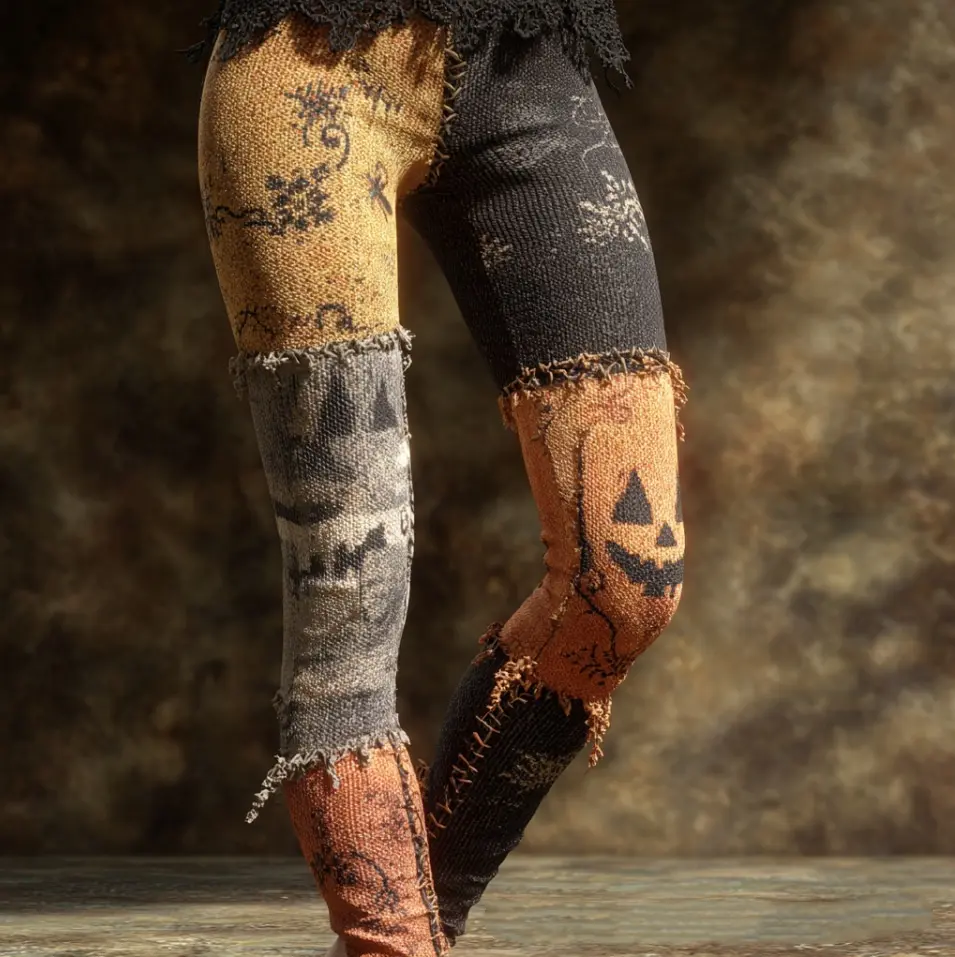 New Retro 3D Digital Print Pattern Women's Sports Yoga Pants New Retro 3D Digital Print Pattern Women's Sports Yoga Pants