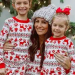Home Pajamas Parent-child Suit