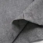 Slimming Wide Leg Casual Pants for Women, Gray Polyester