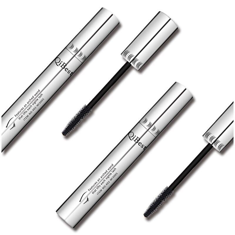 Layered 4 D Silk Fiber Eyelash Mascara for Black Volume Layered 4 D Silk Fiber Eyelash Mascara for Black Volume