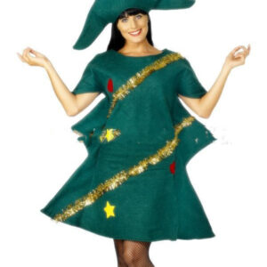 Christmas Costume Adult Christmas Tree Elf Costume