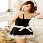 1201612162973.jpg Black Mesh Maid Costume for Women - One Size with Accessories