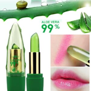 Aloe Vera Gel Color-Changing Lipstick Gloss, Anti-Dryness