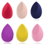 Hydrophilic Non-Latex Wet & Dry Makeup Puff Set, 7 PCs