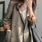 122753a5-9424-49c4-8948-22b0805fb816.webp Women's Retro Loose British Style Blazer