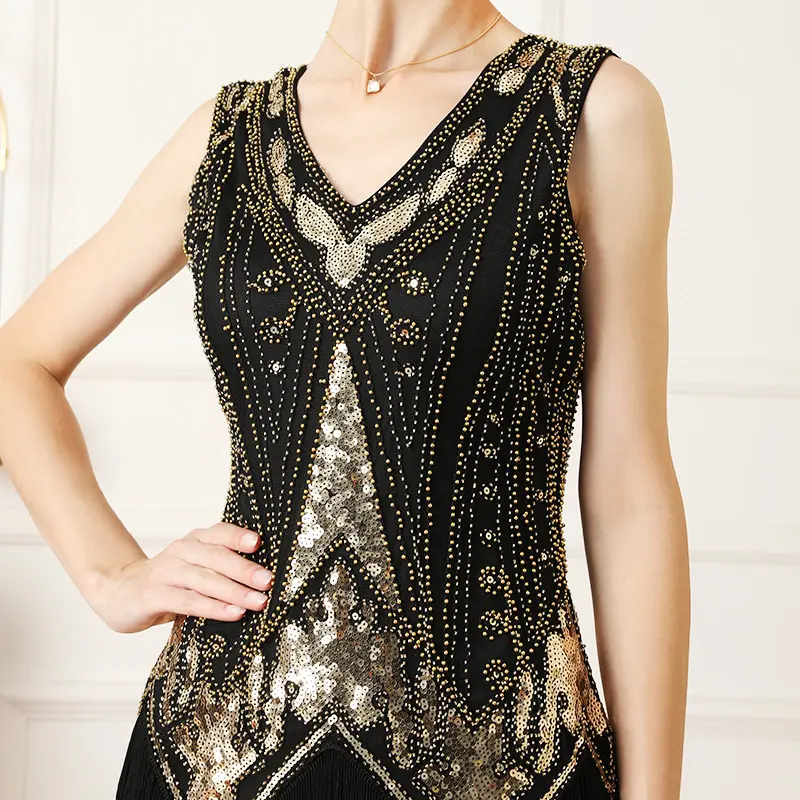 Cocktail Ball Sequin Beaded Dress Cocktail Ball Sequin Beaded Dress