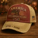 Sun-Protection Washed Embroidered Baseball Cap for Women