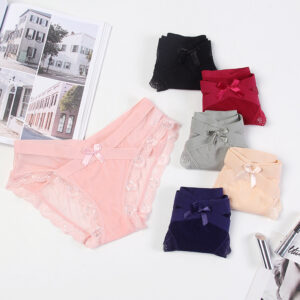 Comfort Stretch Lace Cotton Spandex Maternity Panties