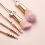 Precise Makeup Brush for Smooth Any-Skin Application, Rose Gold