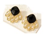Women's Geometric Enamel Casual Earrings