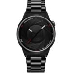BREAK Photographer Series Unique Camera Style Stainless Strap Men Women Casual Fashion Sport Quartz Modern Gift Wrist Watches