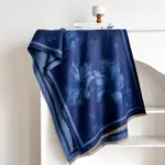 Warmth-Keeping Faux Cashmere Neck Warmer Shawl, 185 x65 cm